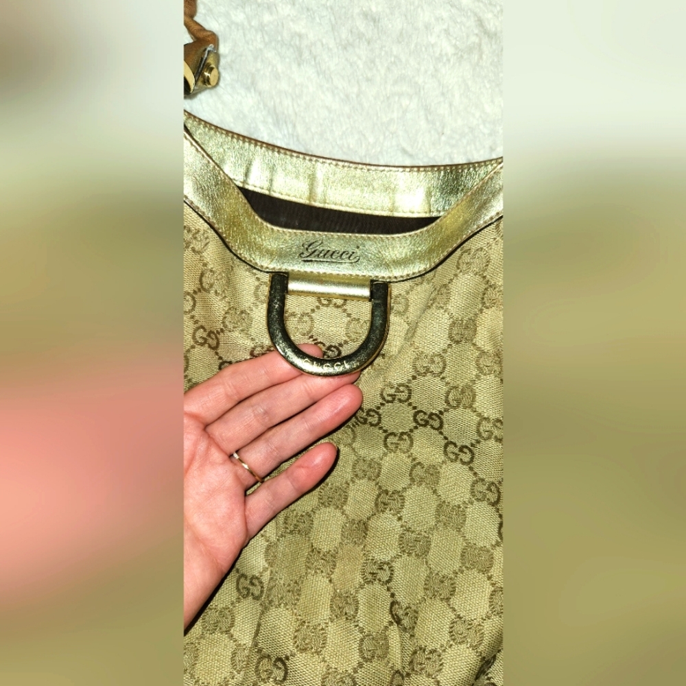 Gucci gg canvas vintage tote